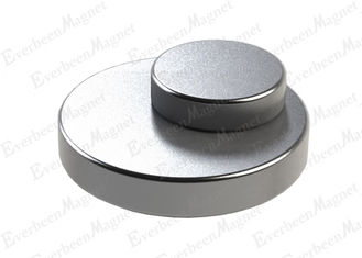 China N52 Strong Round Neodymium Disc Magnets Coated Nickel For Industrial Products supplier