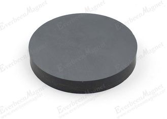 China 1 &quot; Dia Disc Ceramic Magnets  SrO Or BaO And Fe2O3 High Standard For Meter Sensors supplier