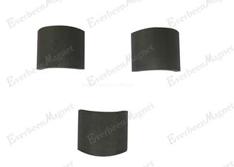 China Arc Segment Ceramic Ferrite Magnets , Large Ceramic Magnets For Electrical Toys supplier