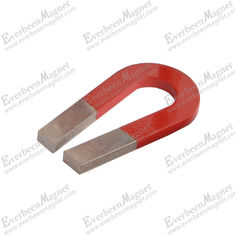China Super Strong Alnico Horseshoe Magnet , Education Science Large / Red Horseshoe Magnet supplier