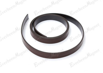 China Self Adhesive Magnetic Tape 12.7 X 1.5mm Thickness , Super Strong Magnetic Strips For Frigerator supplier