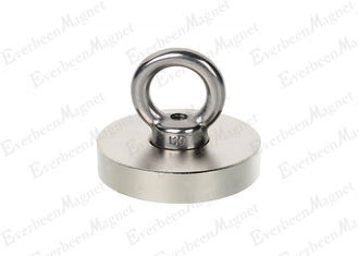 China Disc Neo Magnet With Screw Hole OD1 * 3 / 16 Thickness , High Energy Screw In Magnets supplier