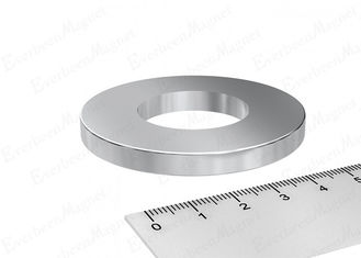 China Powerful Ring Rare Earth Magnets OD28 X ID16 X 5mm , High Energy Large Ring Magnets supplier