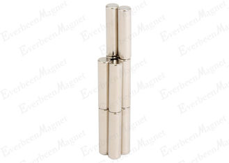 China Sintered Cylinder NdFeB Permanent Magnets Coated Nickel1 / 8 &quot; Dia X 1/2 &quot;  Thickness supplier