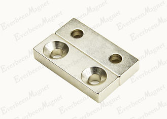 China High Coercive Force Magnets With Holes In The Center , Countersunk Rare Earth Magnets supplier
