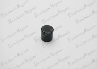 China Small Disc Magnets  Black Epoxy Plated , Strong Rare Earth Mini Disc Magnets supplier