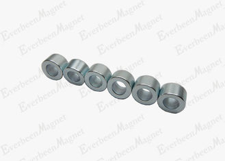 China N38 Neodymium Circular Magnets with hole , Zinc Plated NdFeB Neodymium Ring Magnets supplier