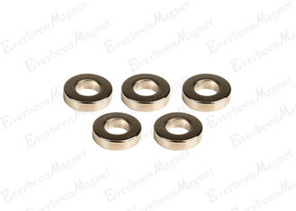 China N52 Strong Circular Neodymium Magnets OD 1 Inch , NdFeB Tiny Ring Magnets Anti - Oxidated supplier