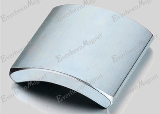 China N38  Rare Earth Strong Permanent Magnets , Strong Power Neodymium Arc Magnets supplier