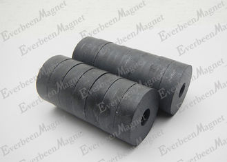 China Ring  / Ferrite Ceramic Magnets 3 / 4&quot;OD X 1 / 4 &quot; ID X 1 / 4 &quot; Thickness Y30 Grade supplier