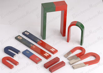 China LNG40 Educational u shaped magnet , Red Blue strong horseshoe magnet for Teaching Science supplier