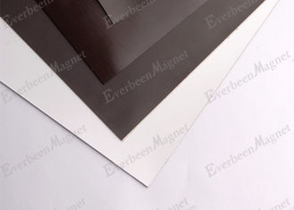 China Self Adhesive Flexible Magnetic Strip / Sheet 1 Mm Thickness For Advertisement supplier