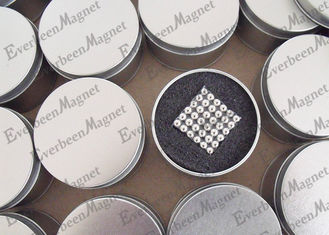China Tiny Magnetic BallsFor  3D Kids Toys , Rare Earth Magnet Balls 1 / 4 &quot; Diameter supplier