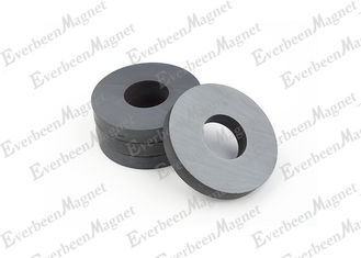 China Anisotropic Ring Hard Ferrite Magnets OD 100 MM Magnets For Holding Or Lifting supplier