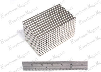 China Strong Force NdFeB Cylinder Magnets Diameter 1/8 Inch Axially Magnetized supplier
