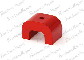 China Fixed Alnico Permanent Magnets Strong Painted Horseshoe Magnet For Aerospace And Military supplier