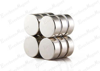 China DC Motors N45 Big Circular Disc Magnets , Disc Neodymium Magnets NiCuNi Plating supplier