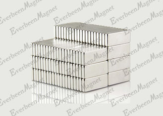 China Rare Earth Neodymium N52 Neo Fridge Bar Block Magnet Strip 60 x 10 x 4 mm supplier