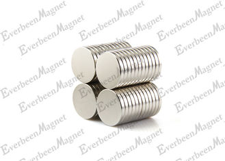 China N42 Neodymium Disc Magnets / Rare Earth Neo Ndfeb Permanent Nickel Plating supplier