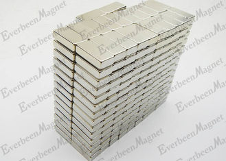 China Rectangular Permanent Neodymium Magnets N35 Grade Rugular For Sensor Motors supplier