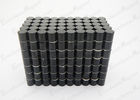 China Cylinder N35 Neodymium Magnets Coated Black Epoxy , Neodymium Cube Magnets For Furniture Component factory