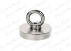China Disc Neo Magnet With Screw Hole OD1 * 3 / 16 Thickness , High Energy Screw In Magnets factory