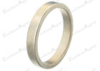 China Powerful Ring Rare Earth Magnets N42 , Gold Coating High Energy Large Ring Magnets factory
