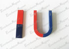 China Permanent Cast Alnico 5 Educational Magnet Bar U shape With Eco-Friendly Painting factory