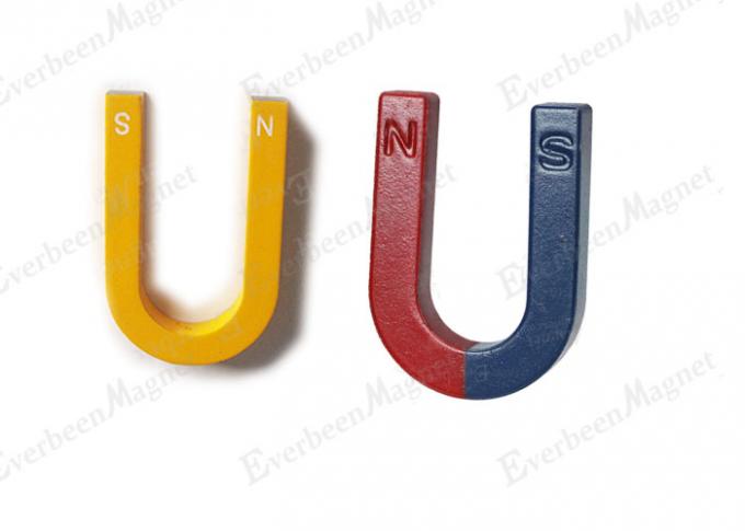 Traditional U Shaped Horseshoe Kids Magnets , Kids Science Magnets  60mm X 51mm