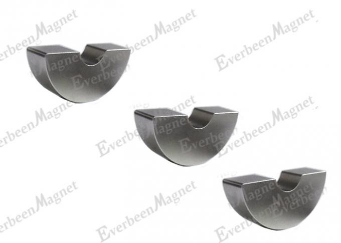N42H Sector Permanent Neodymium Magnets NdFeB 120 Celsius Degree For Ceiling Fan