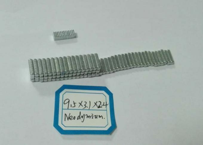 Block Permanent Neodymium Magnets 9x2x2mm for mobilephone vibration motor