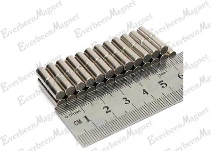 N48 Grade Permanent Magnets Dia5 mm * 10 mm Thickness Used in Daily Life Products