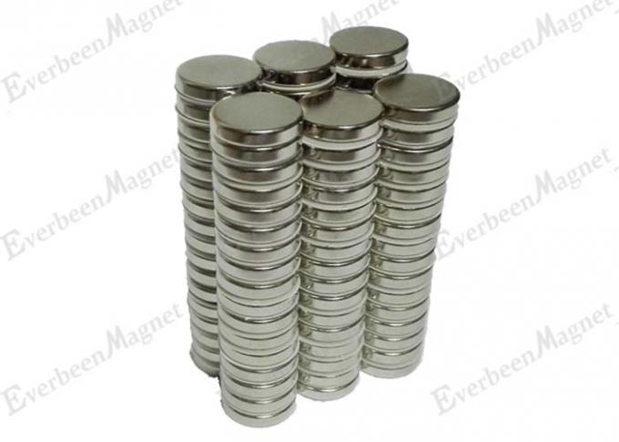 Supper Strong NdFeB Permanent Magnets Φ25*4mm N35 Axial Magnetized For Toys