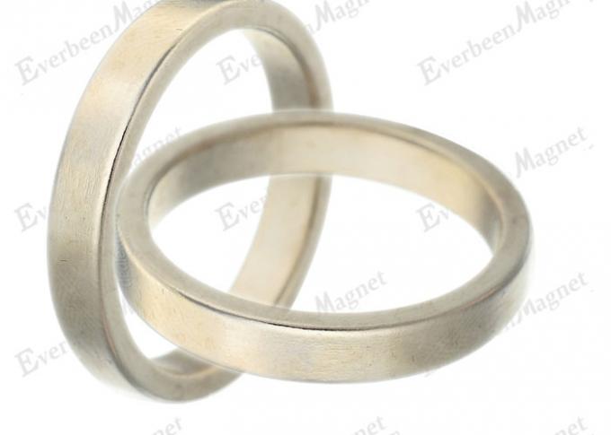 Powerful Ring Rare Earth Magnets N42 , Gold Coating High Energy Large Ring Magnets