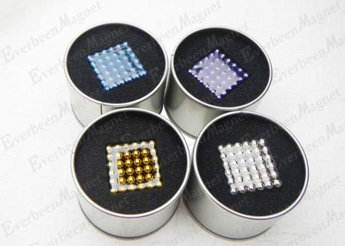 N38 Dia 5mm Small Ball Magnets , Spherical Neodymium Magnets Plating Ni For Jewelry
