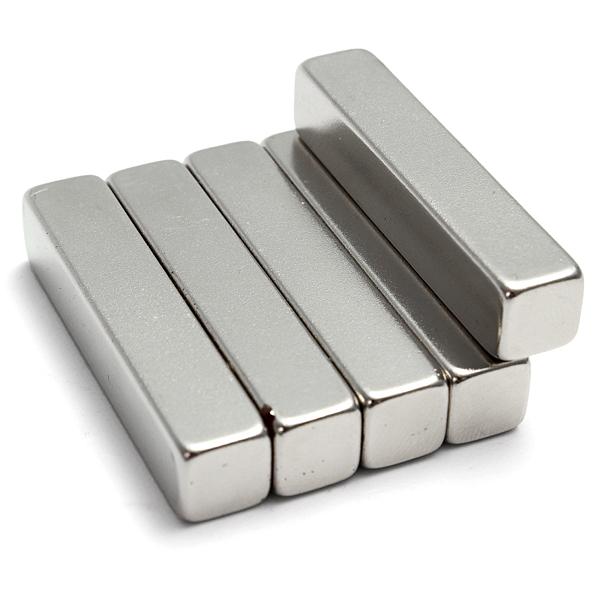 One Large Neodymium Block Magnet 50mmx9mmx9mm N35 Guitar / Piano