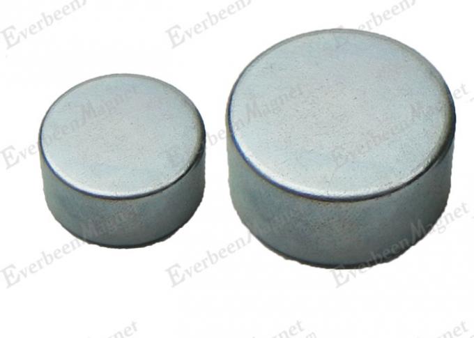 Neodymium NdFeB Permanent Magnets Disc / Round Rare Earth Zn Used in Switchboard