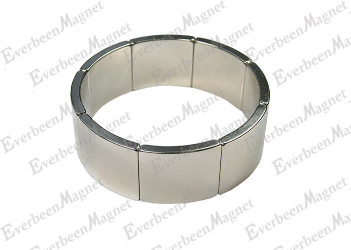 China Segment Rare Earth Neodymium Magnets , Permanent Neodymium Nickel Coating supplier