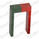 Super Strong Alnico Horseshoe Magnet , Education Science Large / Red Horseshoe Magnet supplier