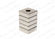 China Square / Block Countersunk Neodymium Magnets 1 * 1 * 1 / 2 Inch Axial Magnetized exporter