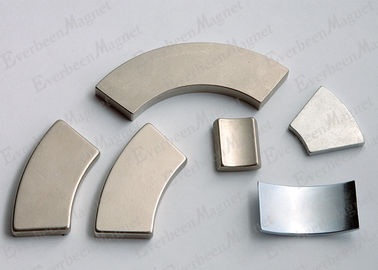 China Sintered NdFeB Neodymium Segment Magnets High Powerful 30SH To 42SH For Motors distributor