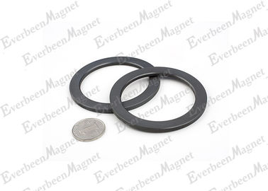 China Powerful Round Disc Hard Ferrite Magnets Large  57 X 12 mm  4.7 - 5.0 g / cm3 distributor