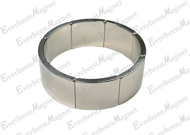 China Segment Rare Earth Neodymium Magnets , Permanent Neodymium Nickel Coating distributor